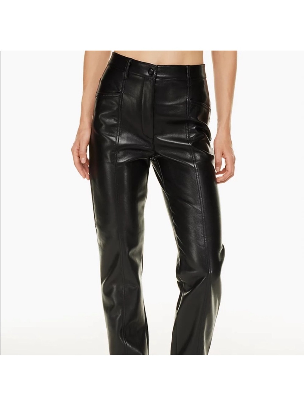 Aritzia Rebel Vegan Leather Pants